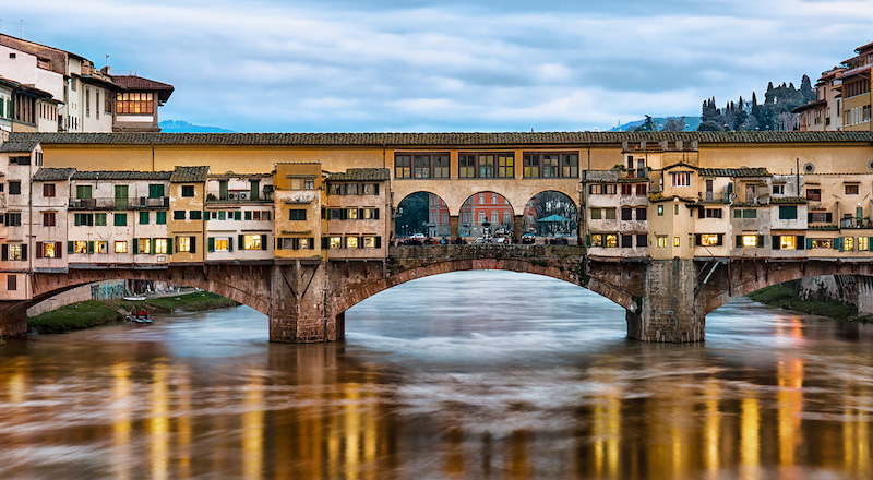 Мост Понте-Веккьо Флоренция