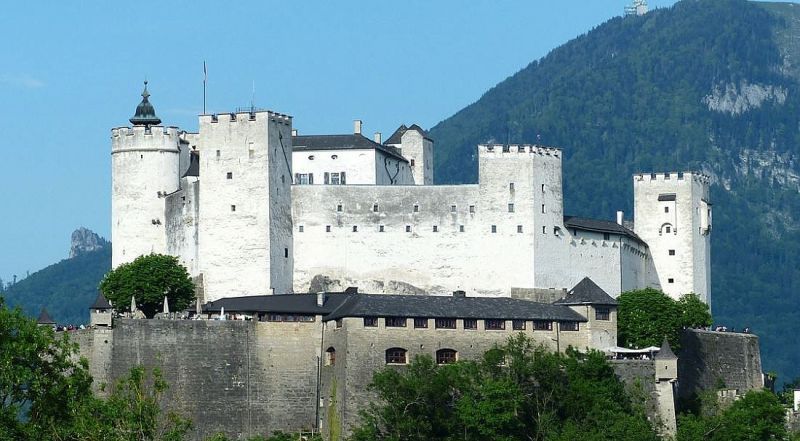 Зальцбург замок Хоэнзальцбург